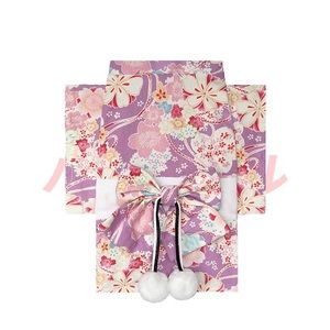 Cat costume Japanese bathrobe kimono